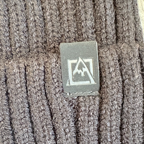 NWOT Avalanche Ribbed Beanie Midnight Black - Picture 2 of 4